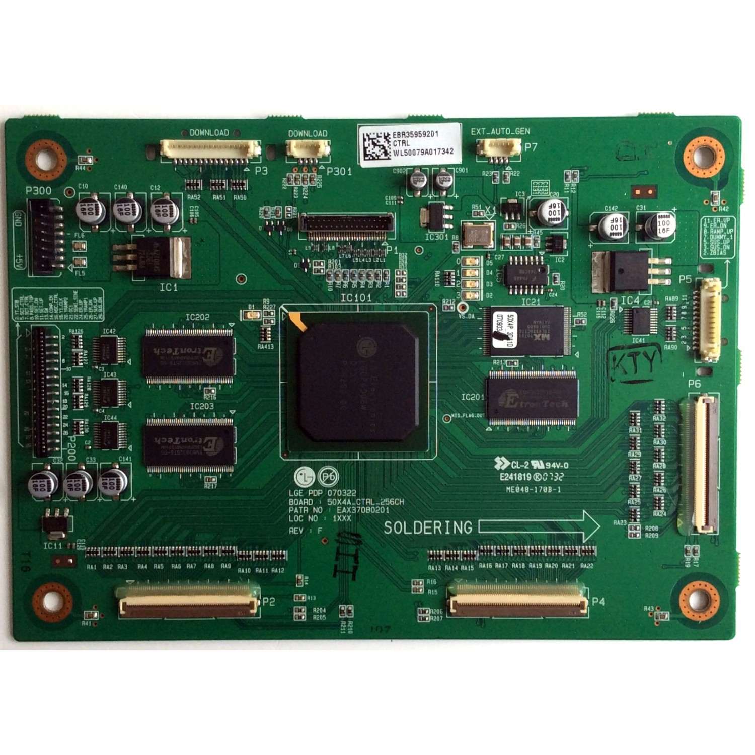 MAIN LOGICA / VIZIO EBR35959201 / 0940-0000-0660 / EAX37080201 / EAX35835701 / PANEL PDP50X4TA35 / MODELOS NS-PDP50 / P50XP10-BK(A) / P506Y1 / DP50747 / FWD-50PX3 / P50HDTV20A / 50PC3DB-UL AUSYZHR / 50PC5D-UL AUSYLJR / 50PC5D-UC AUSBLHR